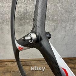 Vintage Specialized Trispoke Carbon Fiber Rear Wheel 700c 3 Spoke Clincher 130