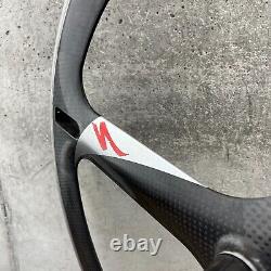 Vintage Specialized Trispoke Carbon Fiber Rear Wheel 700c 3 Spoke Clincher 130