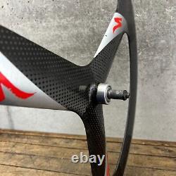 Vintage Specialized Trispoke Carbon Fiber Rear Wheel 700c 3 Spoke Clincher 130