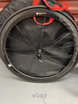 Vittoria Qurano 42/46 Carbon Tubeless Clincher Rim Brake Wheelset 11 Speed