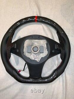 W204, W212 C-E Class Custom Carbon Fiber Steering Wheel (With Paddle Shifters)