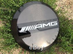 W463 AMG style Carbon Fiber Spare Wheel Tire Cover For Mercedes G-Class