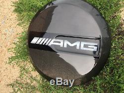 W463 AMG style Carbon Fiber Spare Wheel Tire Cover For Mercedes G-Class