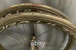 XLNT Campagnolo Bora Ultra 35 Wheels AC3 24.2mm Shimano Vittoria Corsa Tubulars