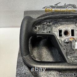 Yoke Carbon Fiber Steering Wheel fit For Tesla model X model S 2014-2023