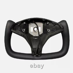 Yoke Steering Wheel Carbon Fiber withHeated For Tesla Model X & Model S 2014-2023