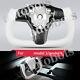 Yoke Steering Wheel Glossy Carbon Fiber For Tesla Model 3/Y 2017-2023 with Heating