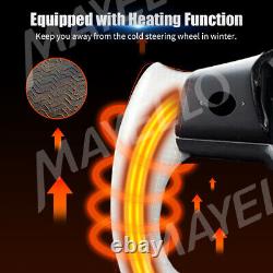 Yoke Steering Wheel Glossy Carbon Fiber For Tesla Model 3/Y 2017-2023 with Heating