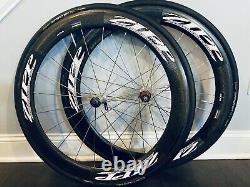 ZIPP 404 700c Carbon Tubular Wheelset Wheels 8 9 10 Speed SHIMANO / SRAM