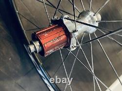 ZIPP 404 700c Carbon Tubular Wheelset Wheels 8 9 10 Speed SHIMANO / SRAM