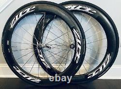 ZIPP 404 700c Carbon Tubular Wheelset Wheels 8 9 10 Speed SHIMANO / SRAM