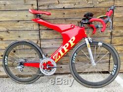 Zipp 2001 Vintage TT Bike with matching Zipp 400 Wheels