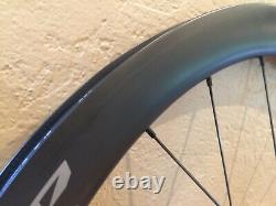 Zipp 303S Carbon Tubeless Disc Brake 12mm Centerlock Wheel Set SRAM XDR Low Mile