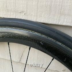 Zipp 303 Firecrest Tubular Wheelset 11 Speed Shimano Rim Brakes 28mm R 25mm F