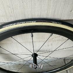 Zipp 303 Firecrest Tubular Wheelset 11 Speed Shimano Rim Brakes 28mm R 25mm F