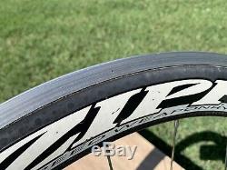 Zipp 404 Clincher Wheel Set, 10 Speed, 700c, Shimano/SRAM, Clydesdale Rims