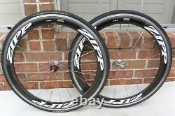 Zipp 404 Clincher Wheel Set 700c Shimano/Sram 9/10 Speed Rim Brake