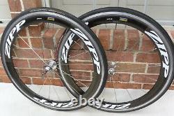 Zipp 404 Clincher Wheel Set 700c Shimano/Sram 9/10 Speed Rim Brake