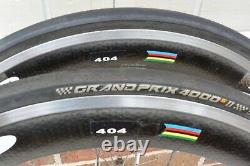 Zipp 404 Clincher Wheel Set 700c Shimano/Sram 9/10 Speed Rim Brake