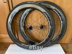 Zipp 404 Firecrest Carbon Clincher Wheel Set + Tires. 700C, 11speed. Rim Brake