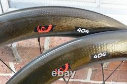 Zipp 404 Wheel set 700c Clincher Shimano/Sram 10/11 Speed Rim Brake