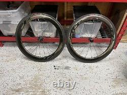 Zipp 404 Wheelset 700c Clincher Shimano/Sram 10/11 Speed Rim Brake Wheels Set