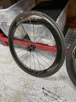 Zipp 404 Wheelset 700c Clincher Shimano/Sram 10/11 Speed Rim Brake Wheels Set