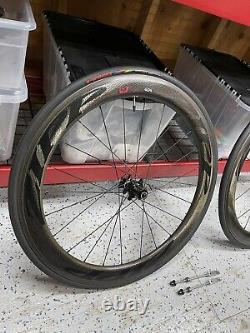 Zipp 404 Wheelset 700c Clincher Shimano/Sram 10/11 Speed Rim Brake Wheels Set