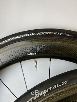 Zipp 404 and 808 NSW Clincher Wheels Front & Rear with Bags