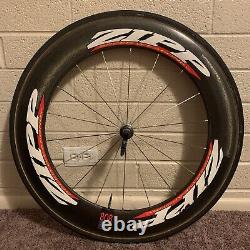 Zipp 808 Carbon wheelset with Skewers tires Rear Wheel Needs To Be Reglued