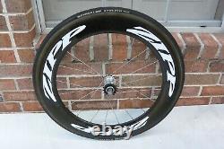 Zipp 808 Track/Fixie Single Speed Rear Wheel 700c Tubular Rim Brake