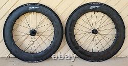 Zipp 858 Nsw Tubeless Disc-brake Wheelset Carbon Black New