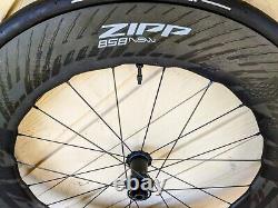 Zipp 858 Nsw Tubeless Disc-brake Wheelset Carbon Black New