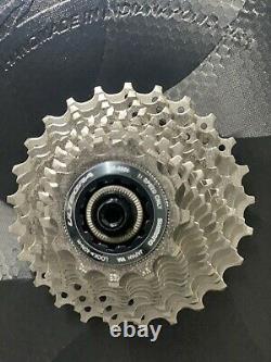 Zipp Super-9. Carbon disc wheel. Aero race TT/Triathlon. 700c, 11 spd Shimano, C