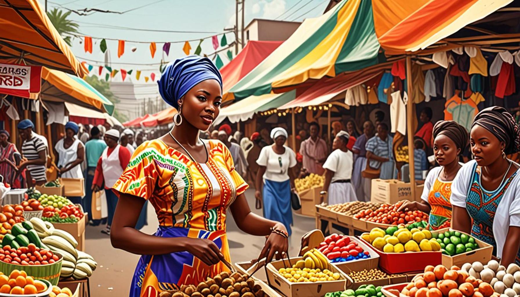 Urban Experiences: Exploring the Markets and Craft Fairs of Nigeria