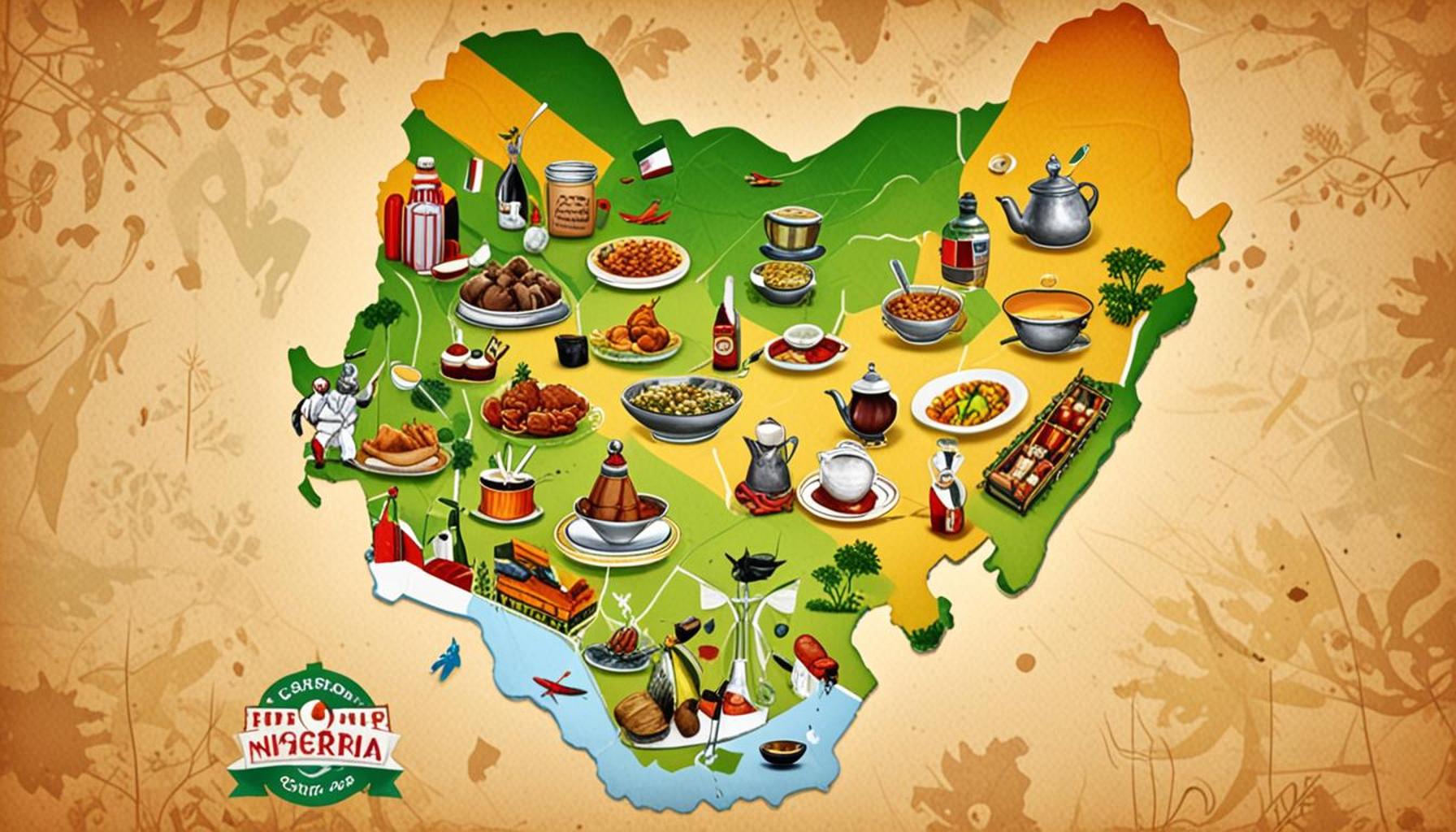 Gastronomic Adventure Itineraries: Exploring Nigeria’s Regional Delights on a Travel Map