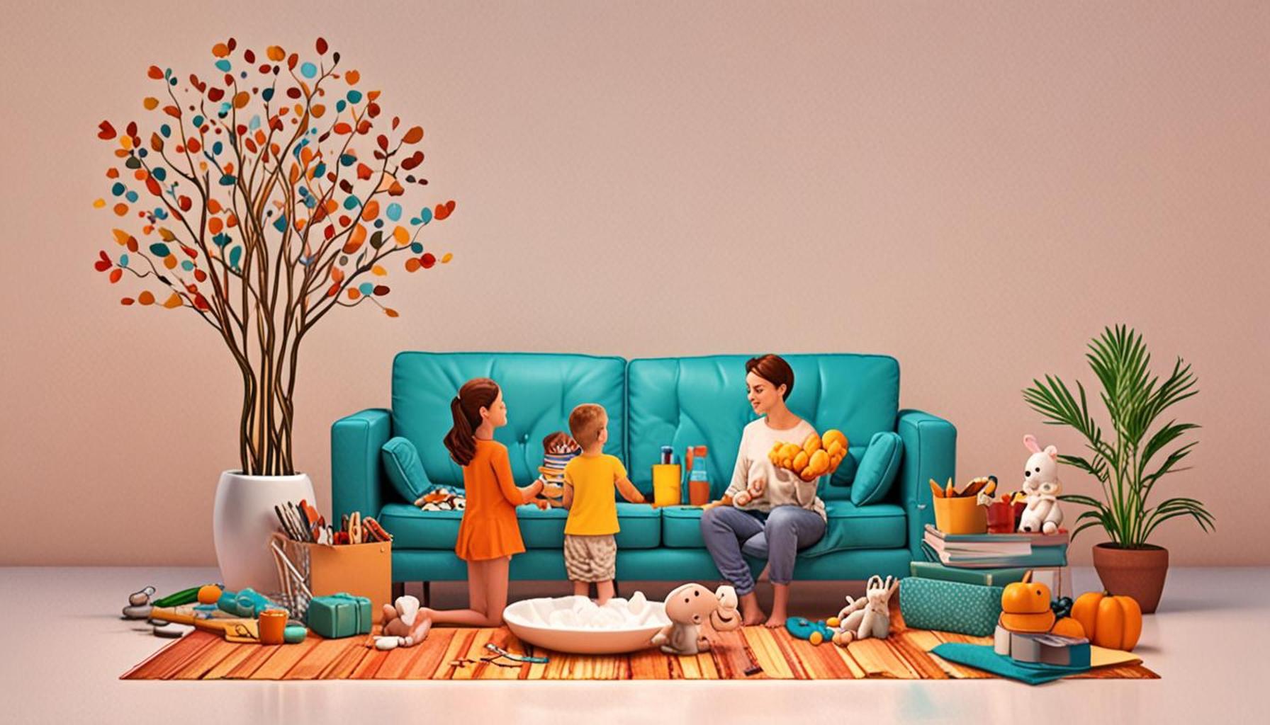 Integrating Mindful Simplicity into Family Life: Creating Bonds Through Organization