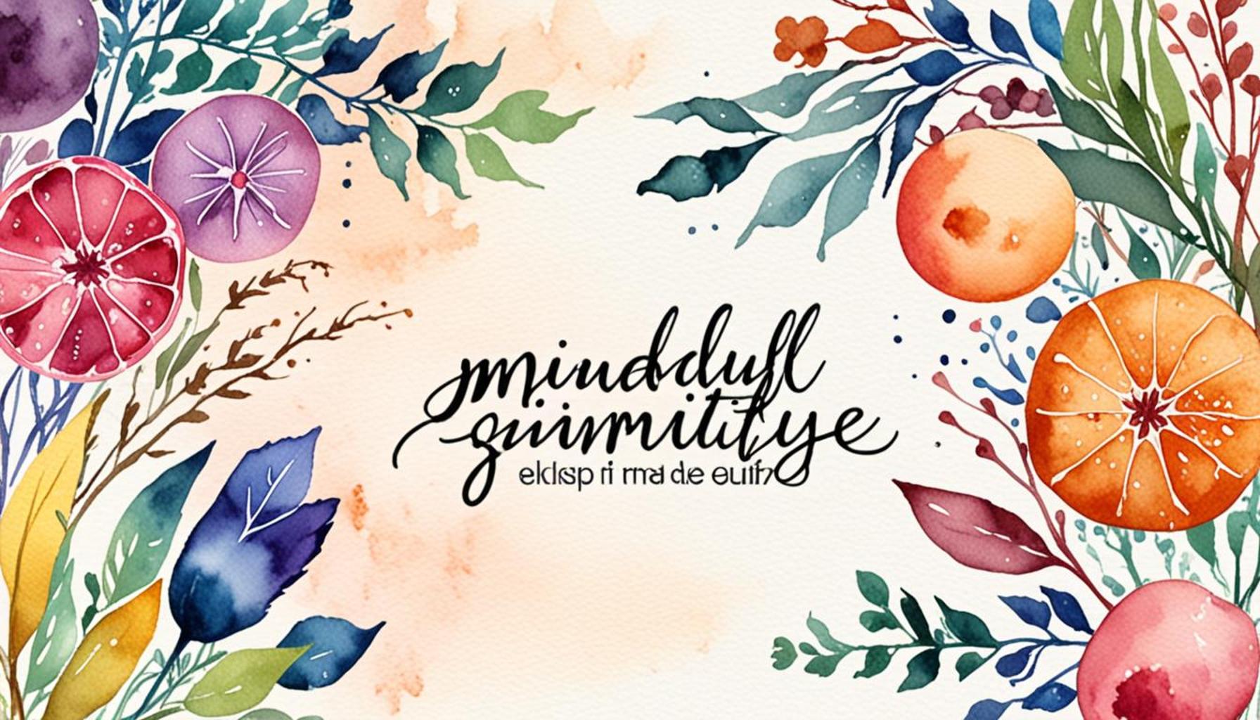 Mindful Simplicity and the Practice of Gratitude: How to Appreciate the Essential in Our Lives