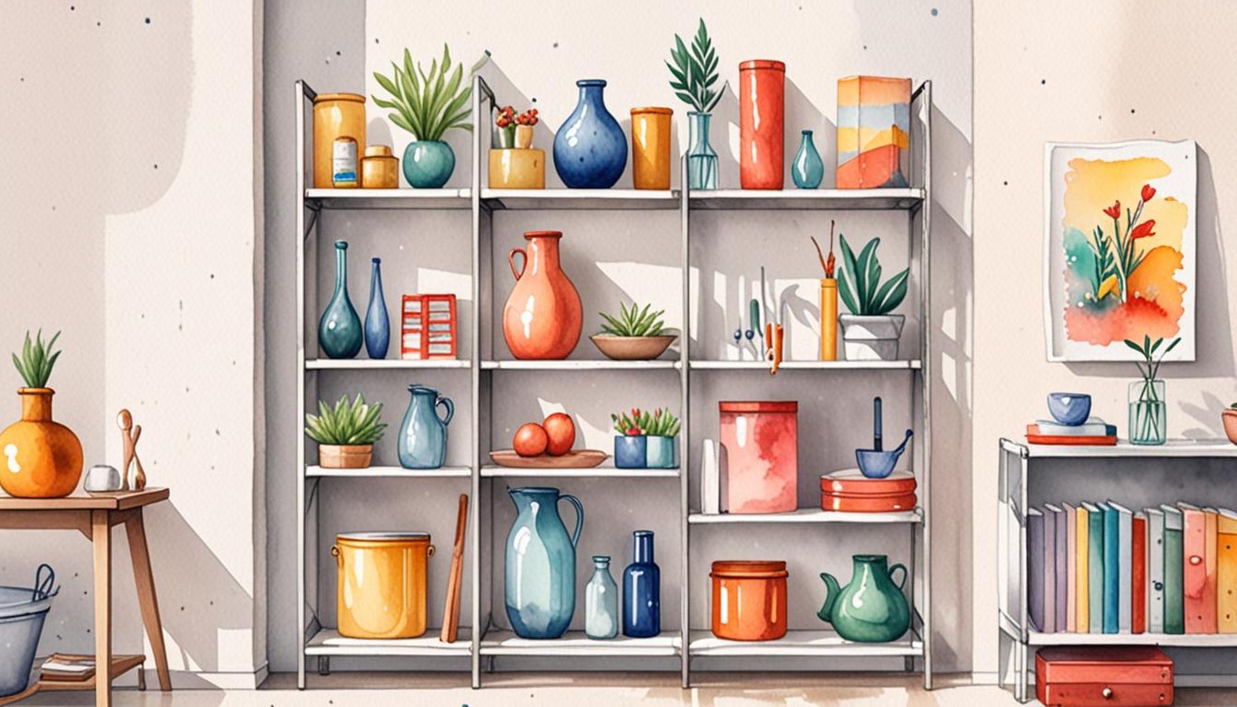 Vertical Storage Master Wall Use for a Minimalist Organized Life