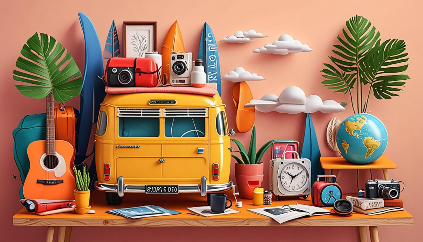 Minimalism in Travel: Streamlined Living Tips for Traveling Light and Stress-Free